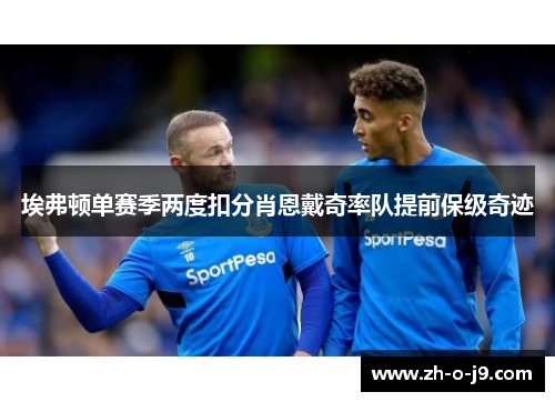 埃弗顿单赛季两度扣分肖恩戴奇率队提前保级奇迹